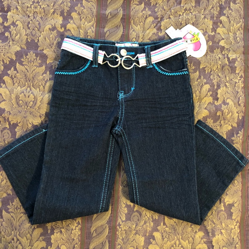 Toddlers dark denim jeans